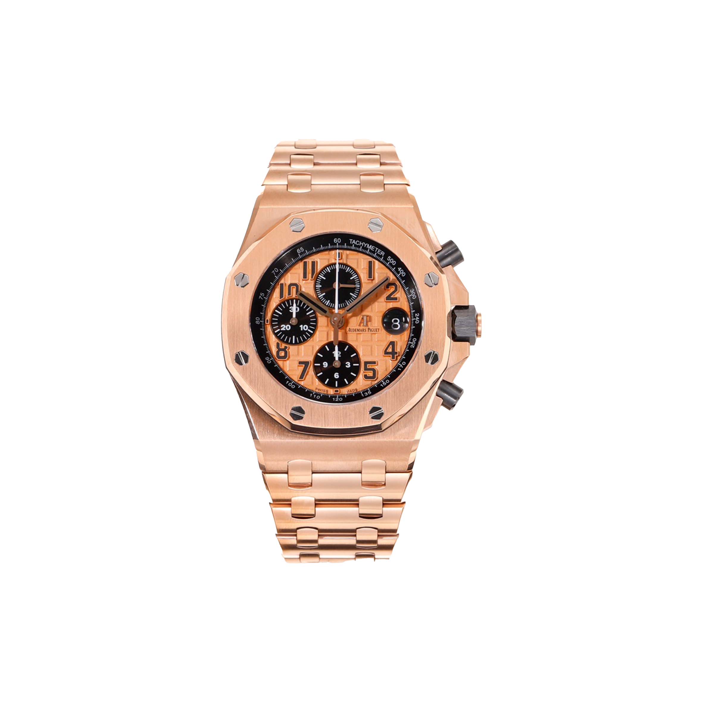 AUDEMARS PIGUET ROYAL OAK OFFSHORE ROSE GOLD 42MM WATCH 26470OR.OO.1000OR.01
